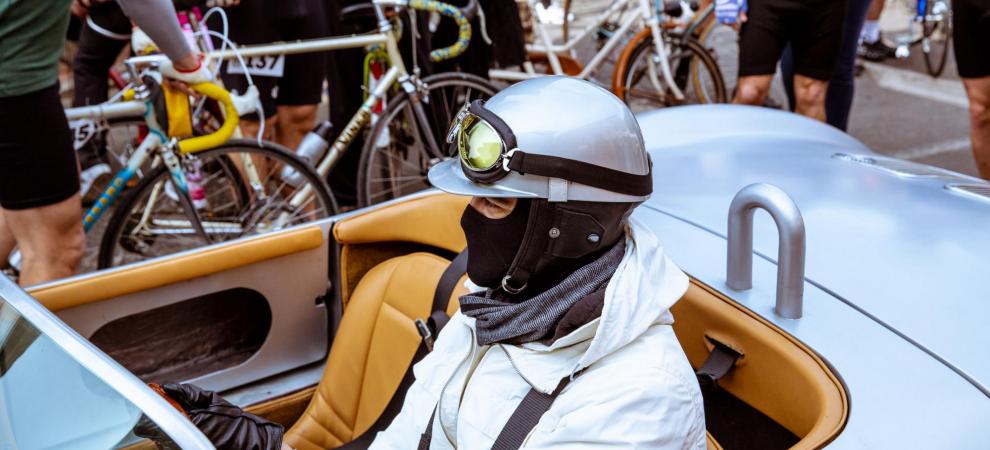 Raduno di auto d'epoca a Bolgheri