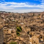 Vista panoramica di una delle cinque città italiane in pericolo di estinzione.